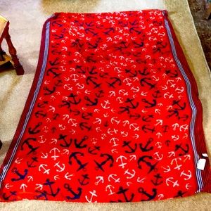 "Anchors Away" scarf by 2 Chic